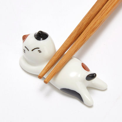 【家居】筷子托4只裝 小貓