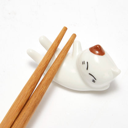 【家居】筷子托4只裝 小貓