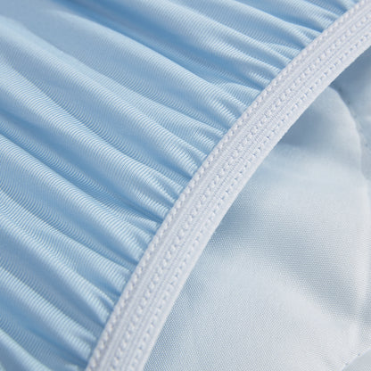 【家居】床罩 冷感超柔 s-c 藍色